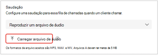 um ecrã da IU do Teams a mostrar as definições