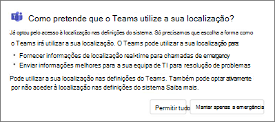 Consent location Teams method (Método do Teams de localização de consentimento)