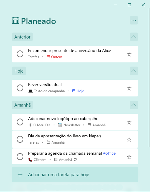 A lista inteligente 