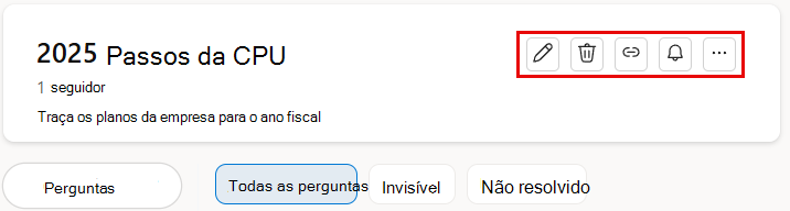 editar um tópico que adicionou a uma conversação