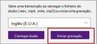 Iniciar gravação
