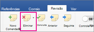 Imagem do botão Cabeçalho e Rodapé no Word Web App