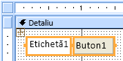 Buton de comandă în aspect în stivă
