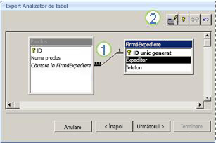 the table analyzer wizard