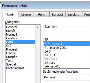 Format Cells dialog box