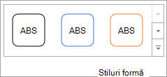 Grupul Stiluri formă