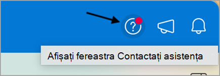 Contactați asistența în Outlook captura de ecran cinci