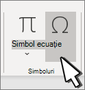 Inserare simbol