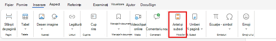 Introduceți H&F din panglică