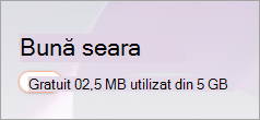 Ecuson gratuit pe pagina de pornire Microsoft 365.com