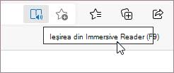 Ieșirea din Immersive Reader
