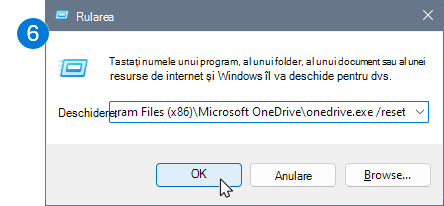 Captură de ecran a postării de eroare copiind textul.