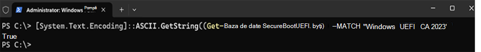 Bootare securizată