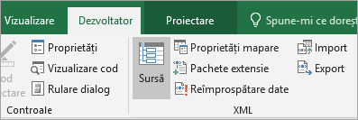 Developer tab