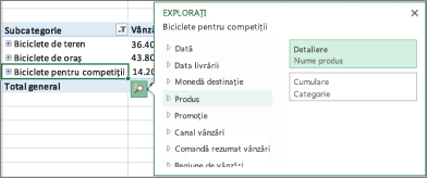 Galerie Explorare rapidă