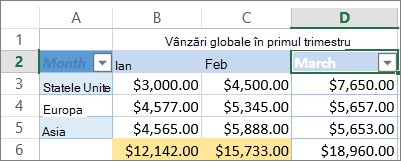 aplicați filtrul particularizat pentru valori numerice