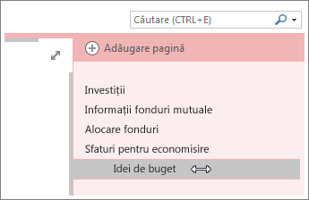 Faceți o pagină subpagină sau promovați o subpagină la pagină.