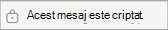 Acest mesaj este criptat