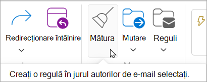 Selectare Debarasare din panglică