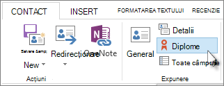 Afișarea certificatelor pentru o anumită persoană