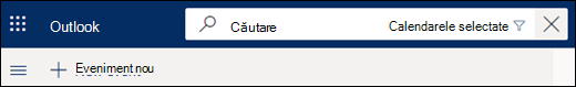 Căutare în Calendar