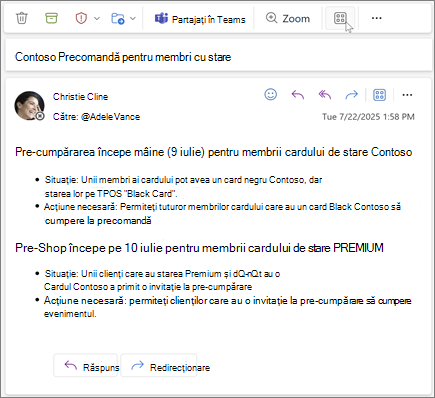 Pictograma Mai multe aplicații de pe panglică este selectată.