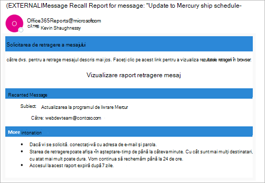 Outlook to check on a message screenshot one