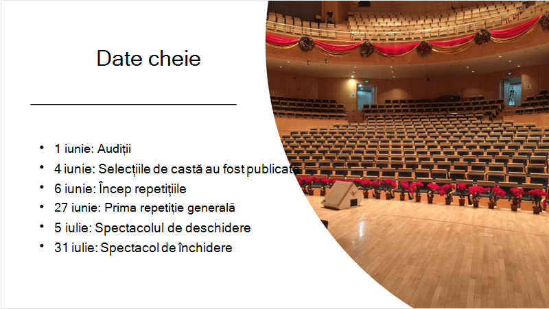 Diapozitiv eșantion cu o cronologie text și o fotografie aranjate și aranjate de Idei de proiectare.