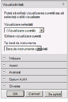 meniu Componentă Web
