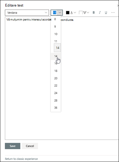Editarea de text îmbogățit
