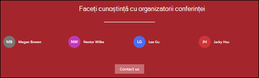 Previzualizarea părții web People.