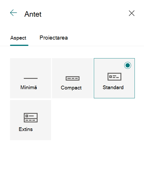 aspect antet