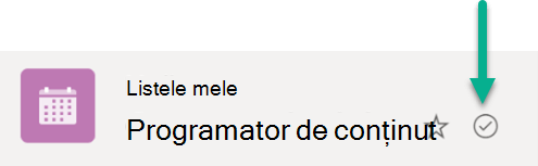 Acest simbol indică faptul că lista este sincronizată între stocarea în cloud și dispozitivul Windows.