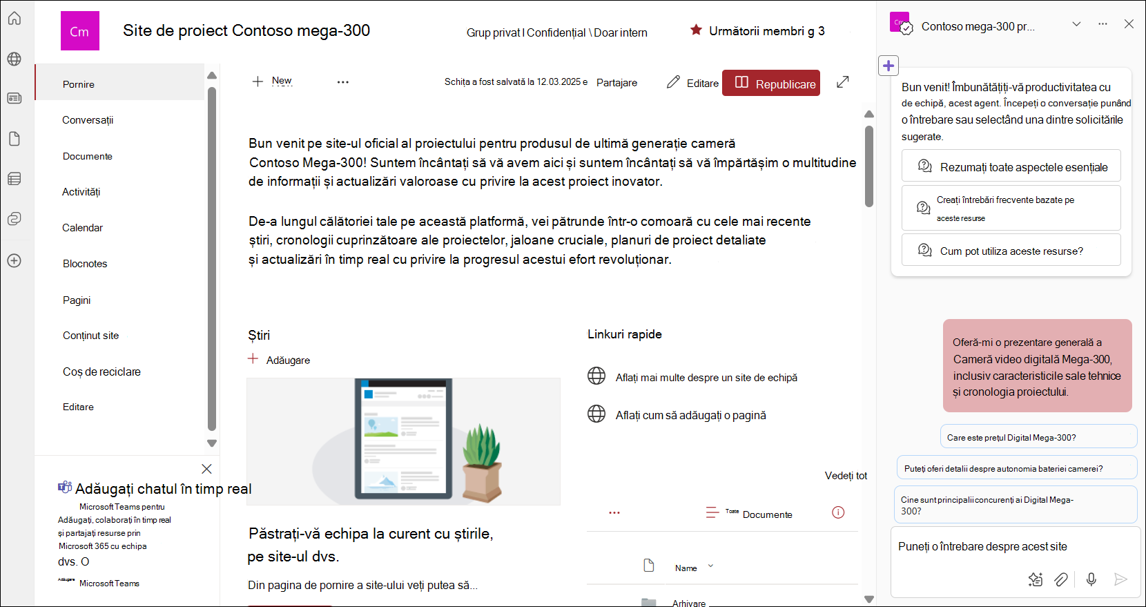 screenshot of ready made agent