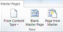 Adăugarea de pagini la SharePoint Designer 2010