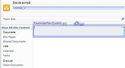 Adăugarea de pagini la SharePoint Designer 2010