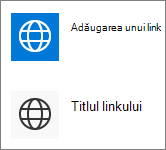 Vizualizare compactă a linkurilor rapide
