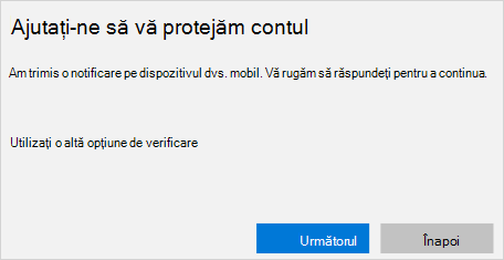 Ecran de notificare mobilă