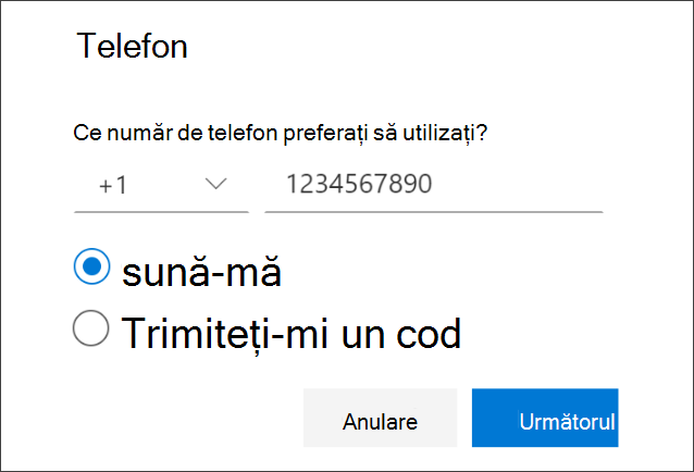 Adăugarea numărului de telefon și alegerea apelurilor telefonice