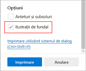 Selectare grafică de fundal