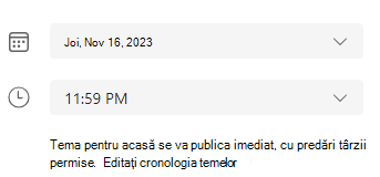 Editarea temei