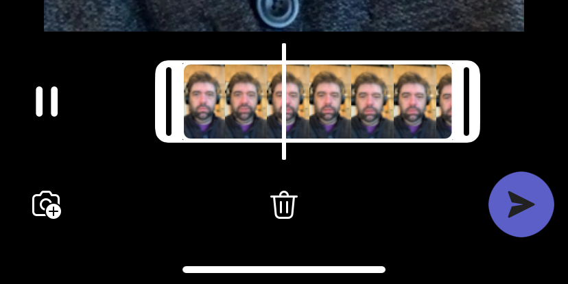 Screenshot of video review.