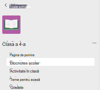 blocnotes școlar