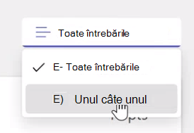 pe rând
