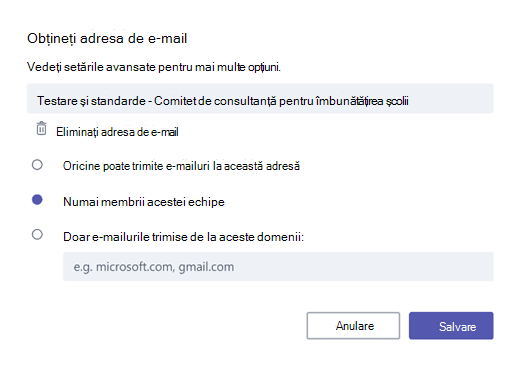 Obțineți e-mailuri