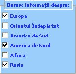 Exemplu de control ActiveX Casetă de selectare