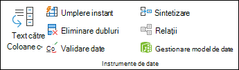 Validarea datelor