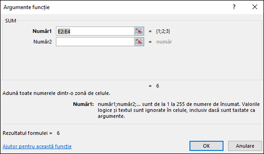 Expert funcție Excel