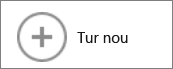 Butonul Tur nou din galeria Hartă