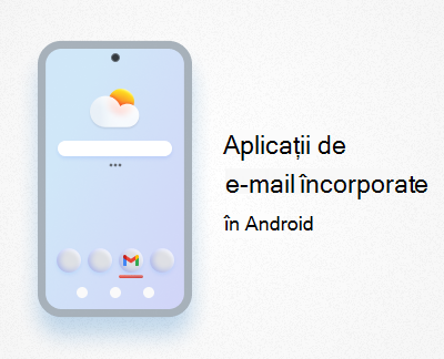Aplicații de e-mail Android încorporate
